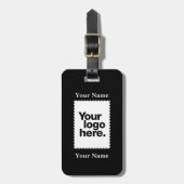 Ontwerp uw eigen bagagelabel (Voorkant verticaal)