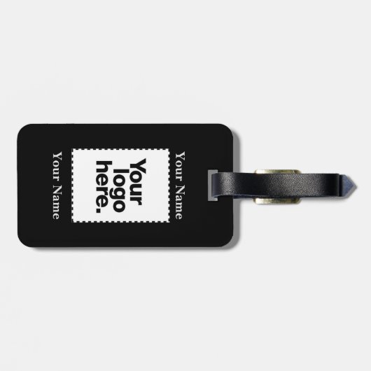 Ontwerp uw eigen bagagelabel (Achterkant horizontaal)