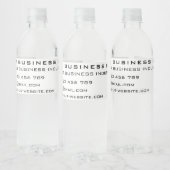 Ontwerp uw eigen bedrijf Bottle Labels Sjabloon Waterfles Etiket (Flessen)