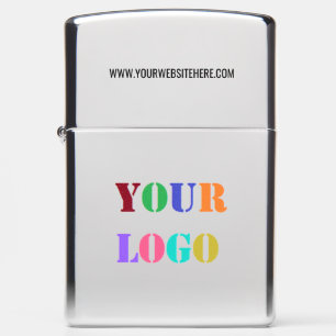 Ontwerp uw eigen bedrijf Logo tekst Zippo aansteke