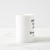 Ontwerp uw eigen bot China-Mok - wit Porselein Kop (Voorkant)