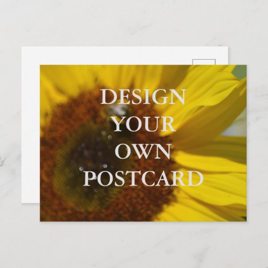 Ontwerp uw eigen Briefkaart (Voorkant / Achterkant)