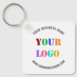 Ontwerp uw eigen business Logo Sleutelhanger Sjabl