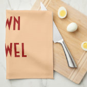 Ontwerp uw eigen ~DIY Theedoek (Quarter Fold)