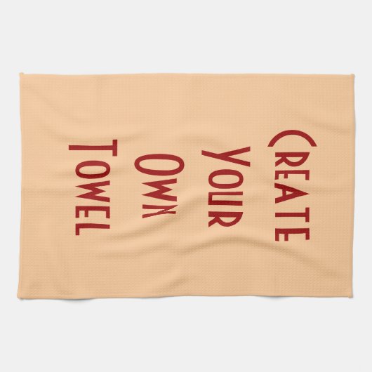 Ontwerp uw eigen ~DIY Theedoek (Horizontaal)