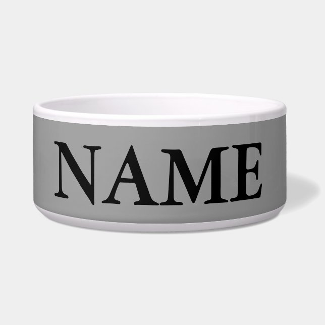 ONTWERP UW EIGEN DOG BOWL VOERBAKJE (Voorkant)