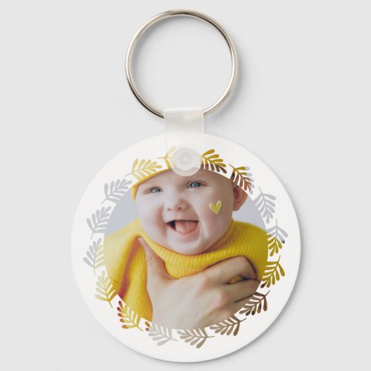 Ontwerp uw eigen één van een soort persoonlijke ke sleutelhanger (Voorkant)