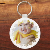 Ontwerp uw eigen één van een soort persoonlijke ke sleutelhanger (Voorkant)