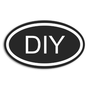 Ontwerp uw eigen Euro Style Oval Sticker