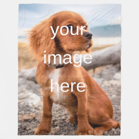 ONTWERP UW EIGEN FLEECE DEKEN (Voorkant)