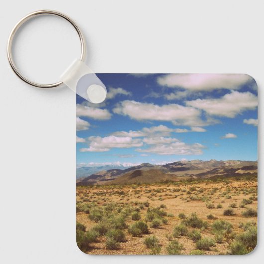 Ontwerp uw eigen foto met twee zijden sleutelhanger (Voorkant)