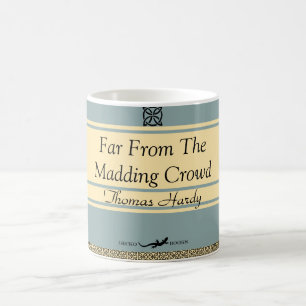 Ontwerp uw eigen Hoesje van het boekje van de Retr Koffiemok