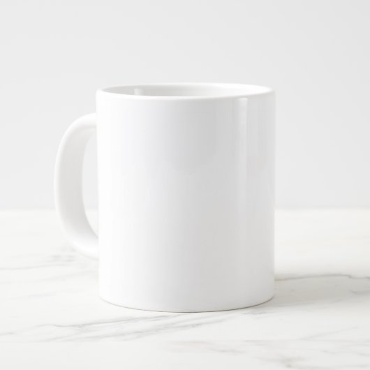 Ontwerp uw eigen Jumbo-Mok voor soep of Chili Grote Koffiekop (Voorkant links)