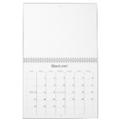 Ontwerp uw eigen kalander kalender (Mar 2027)