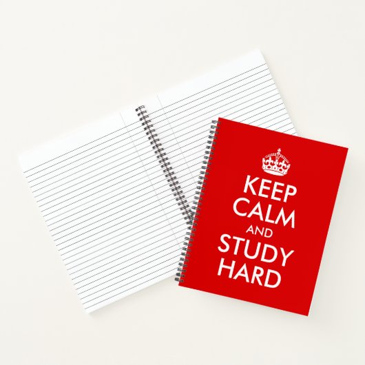 Ontwerp uw eigen kalm- en studieduur hard notitieboek (Binnen)