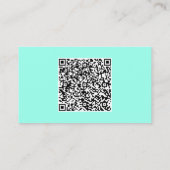 Ontwerp uw eigen Logo en QR Code Visitekaartje (Achterkant)