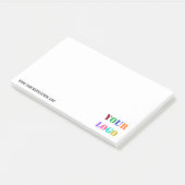 Ontwerp uw eigen Logo-tekst Business Post-it® note (Schuin)
