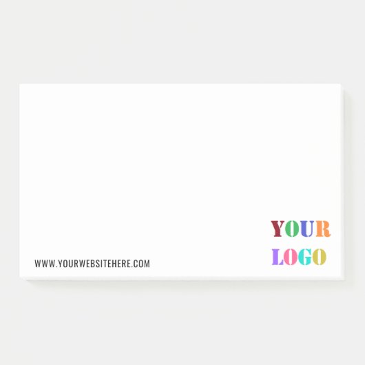 Ontwerp uw eigen Logo-tekst Business Post-it® note (Voorkant)