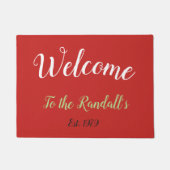 Ontwerp uw eigen model deurmat (Voorkant)