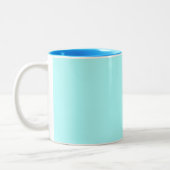 Ontwerp uw eigen Mok - Licht blauw (Links)