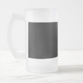 Ontwerp uw eigen Mok voor bier - zwart en wit (Links)