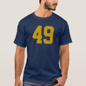 Ontwerp uw eigen nummers T-shirt (Voorkant)