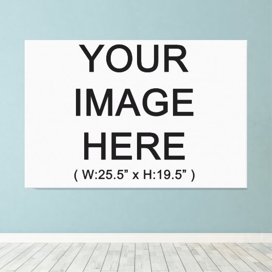 Ontwerp uw eigen of Creëer uw eigen canvasdruk Canvas Afdruk (Insitu (Houten vloer))