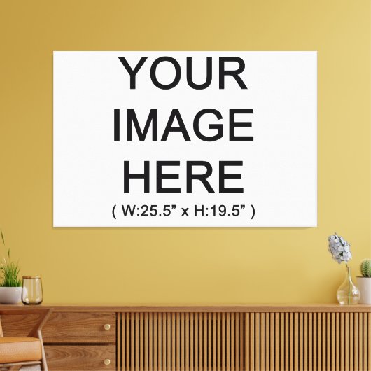 Ontwerp uw eigen of Creëer uw eigen canvasdruk Canvas Afdruk (Insitu (Woonkamer))