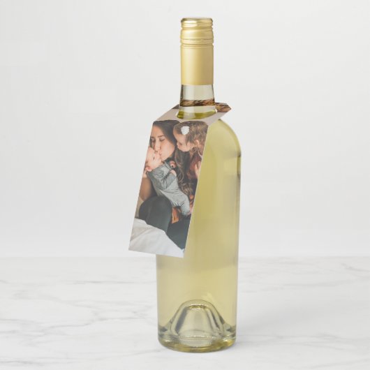 Ontwerp uw eigen, op maat gemaakte eigen maat flessenhanger (Schuin)