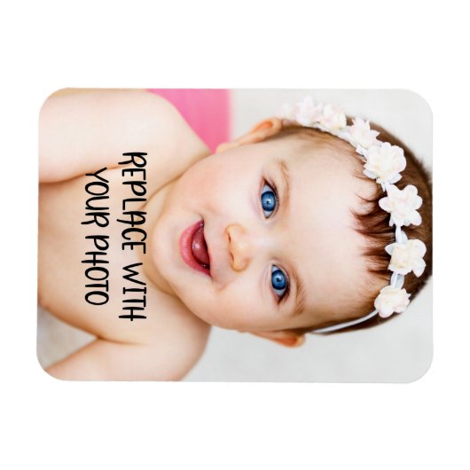 Ontwerp uw eigen persoonlijke, persoonlijke magneet (Horizontaal)