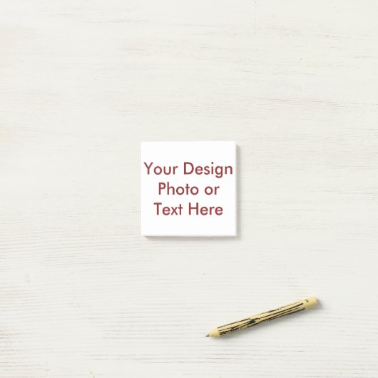 Ontwerp uw eigen Post-it® notes 3 x 3 (Op bureau)