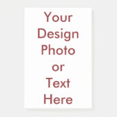 Ontwerp uw eigen Post-it® notes 4 x 6 (Voorkant)