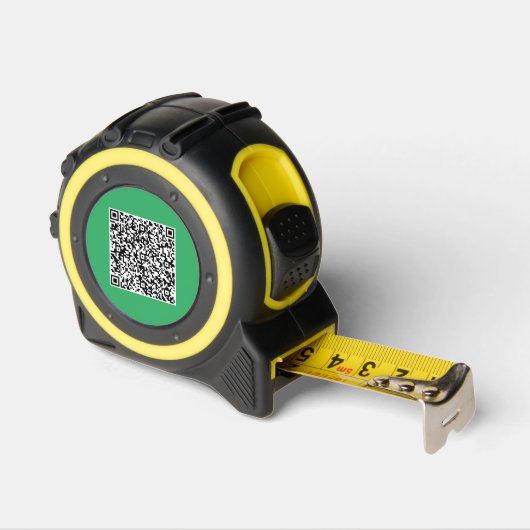 Ontwerp uw eigen QR-code Scan Business Tape Measur Rolmaat (Hoek)