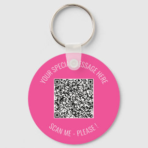 Ontwerp uw eigen QR Code Sleutelhanger Sjabloon