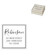 Ontwerp uw eigen retouradres voor de aangepaste fa rubberstempel (Gestempeld)