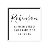 Ontwerp uw eigen retouradres voor de aangepaste fa rubberstempel (Afrduk)