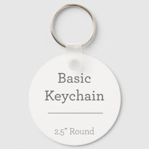 Ontwerp uw eigen ronde foto-Sleutelhanger Sleutelhanger