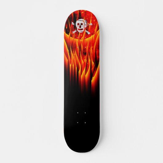 Ontwerp uw eigen skateboard van de Vlammen (Voorkant)