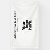 Ontwerp uw eigen spandoek (Verticaal)