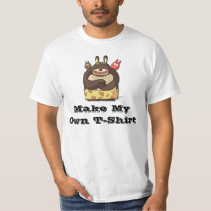 Ontwerp uw eigen T-shirt: Aangepast grappig ontwer T-shirt