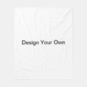 Ontwerp uw eigen tapeset fleece deken (Voorkant)