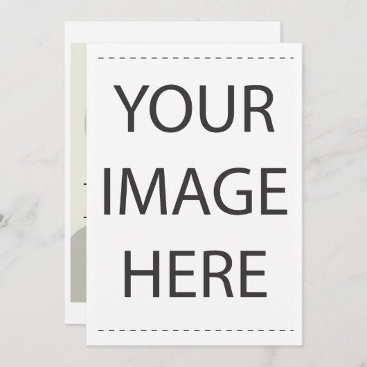 Ontwerp uw eigen trouwkaarten! kaart (Voorkant / Achterkant)