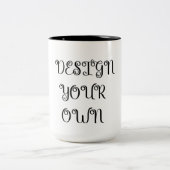 Ontwerp uw eigen tweekleurige koffiemok (Center)