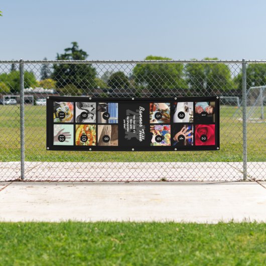 Ontwerp uw eigen verticale banner 12 pics + tekst (Insitu)