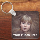 Ontwerp uw eigen VIERKANTE SLEUTELHANGER VAN DE AL (Voorkant)