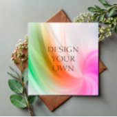 Ontwerp uw eigen vierkante visitekaartje