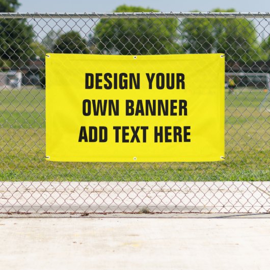 Ontwerp uw eigen vinylbannerteken voor afdrukken spandoek (Insitu)