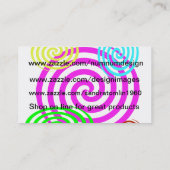 Ontwerp uw eigen Visitekaartje (Achterkant)