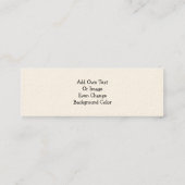 Ontwerp Uw Eigen Visitekaartje (Achterkant)