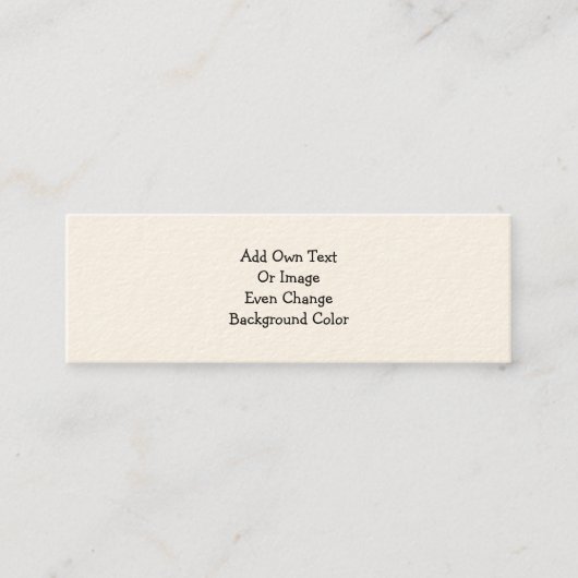 Ontwerp Uw Eigen Visitekaartje (Voorkant)